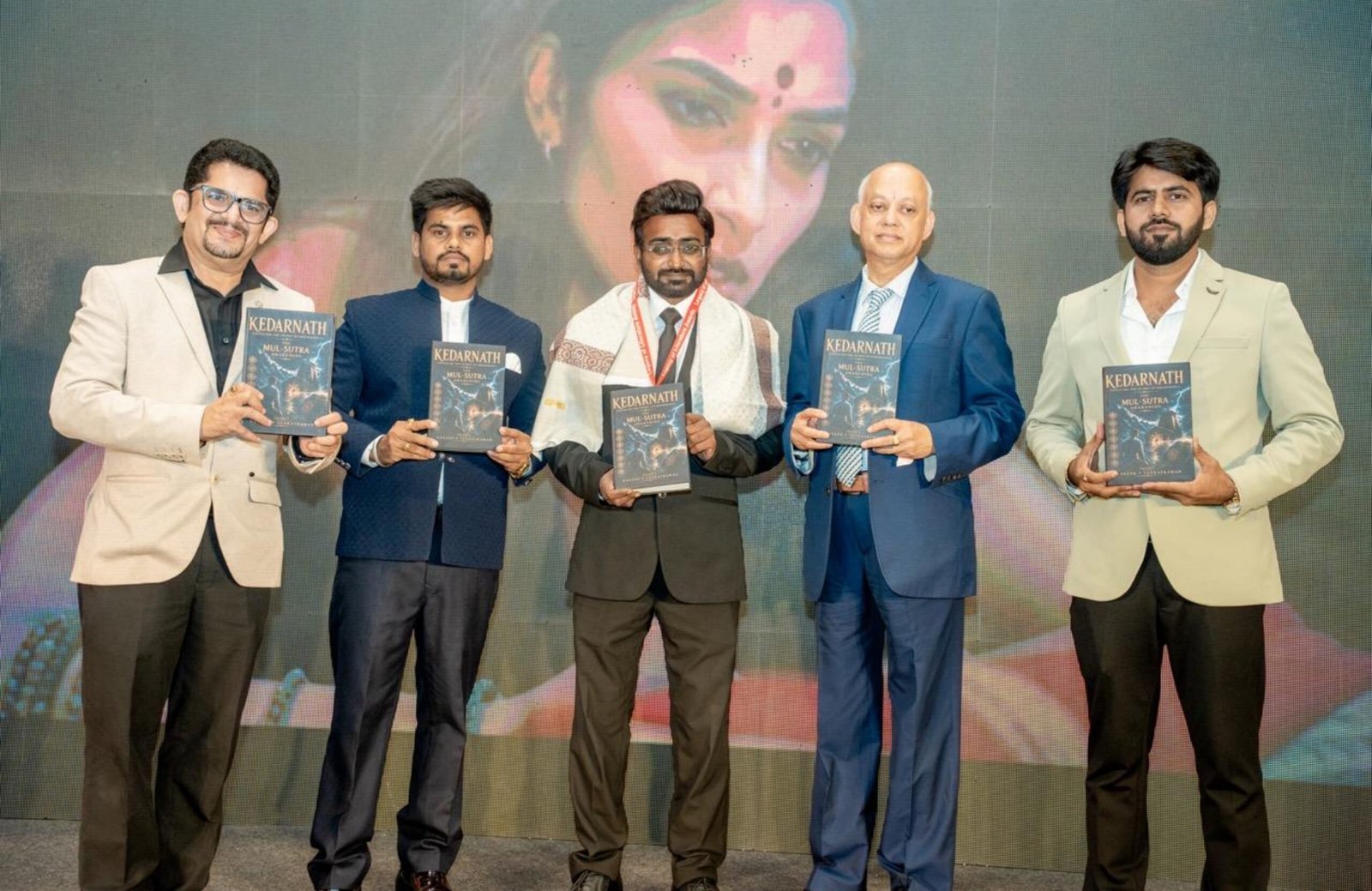 Book launch at the literary event